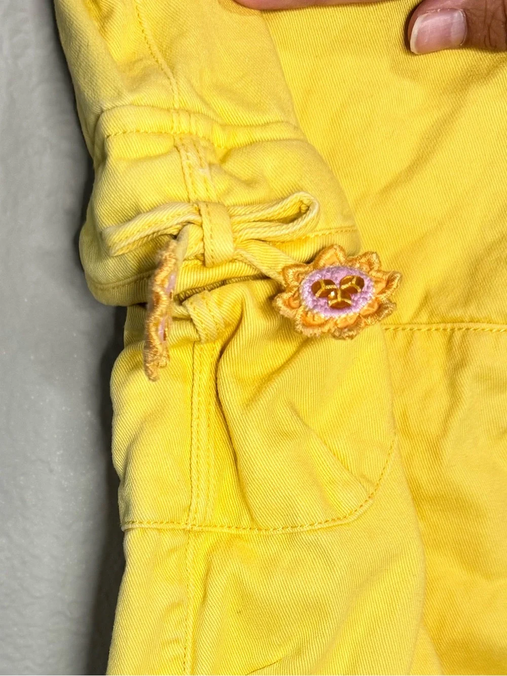 Gymboree soft yellow